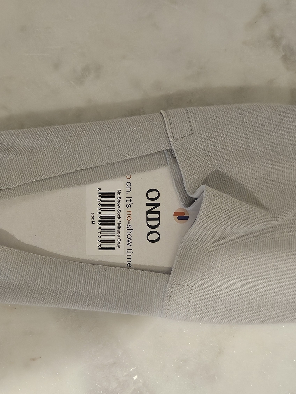ONDO No-Show Sock Trio - Black, Gray, White NWT - Picture 10 of 16